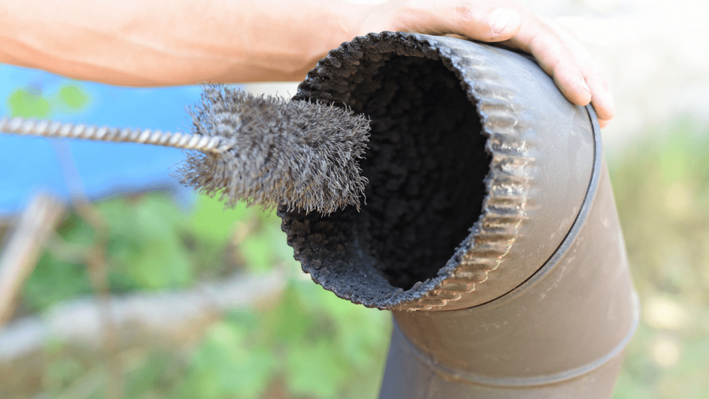 Chimney cleaning service