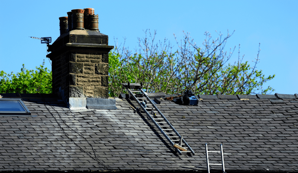 Chimney flashing repair near me