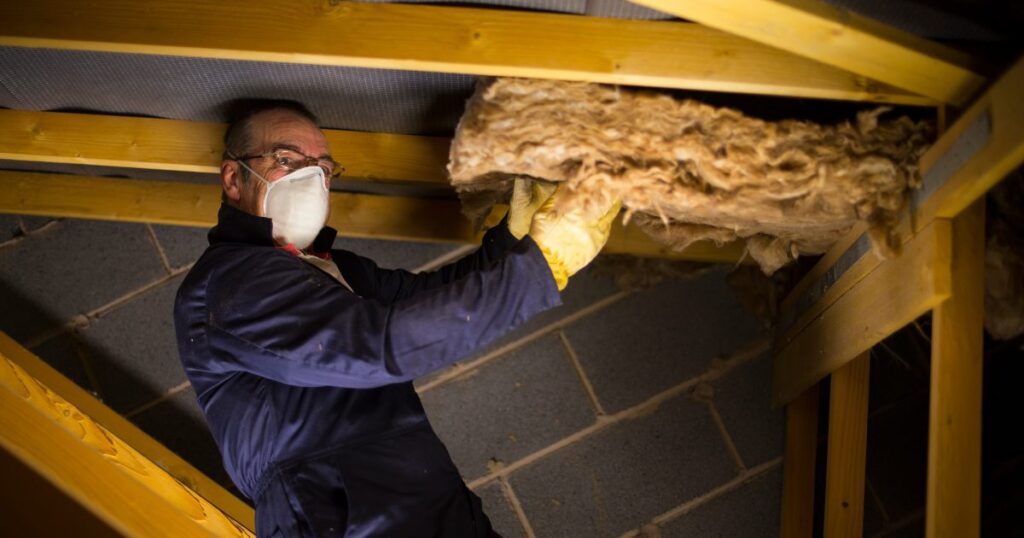 attic insulation removal