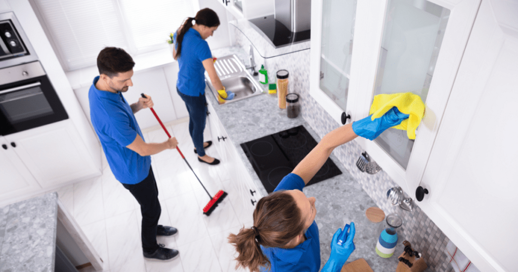 deep cleaning kitchen services