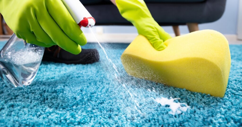 how to deep clean carpet