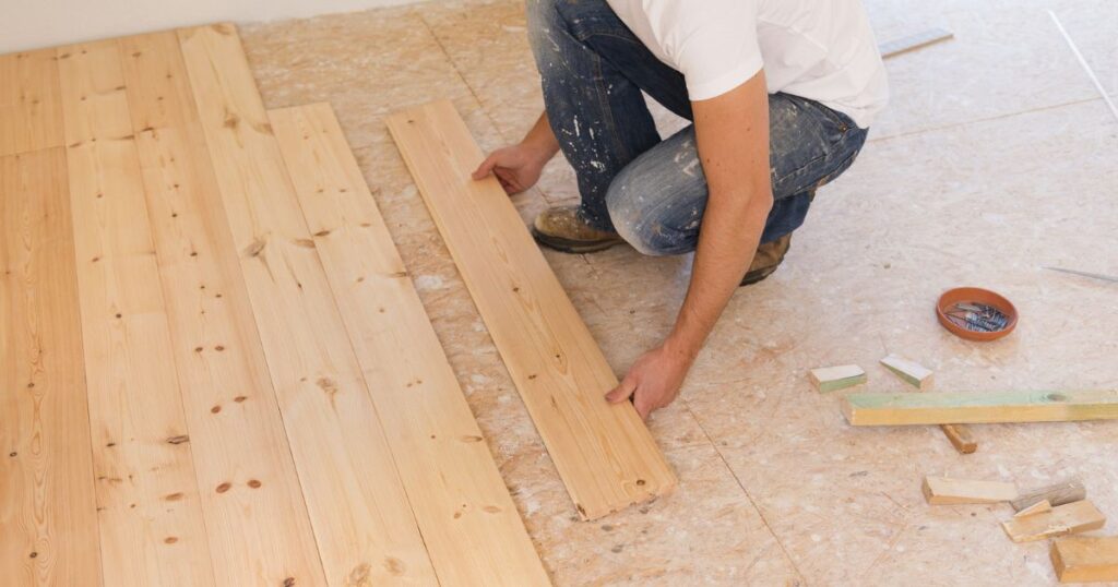 how to fix laminate flooring that is lifting