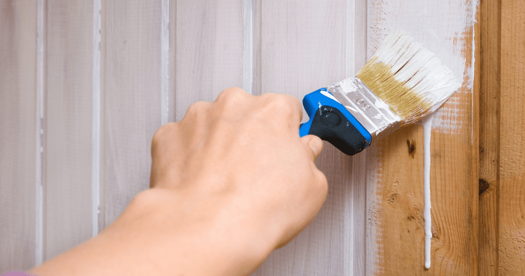 how to paint a garage door