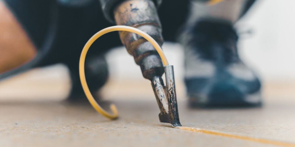 how to remove linoleum flooring