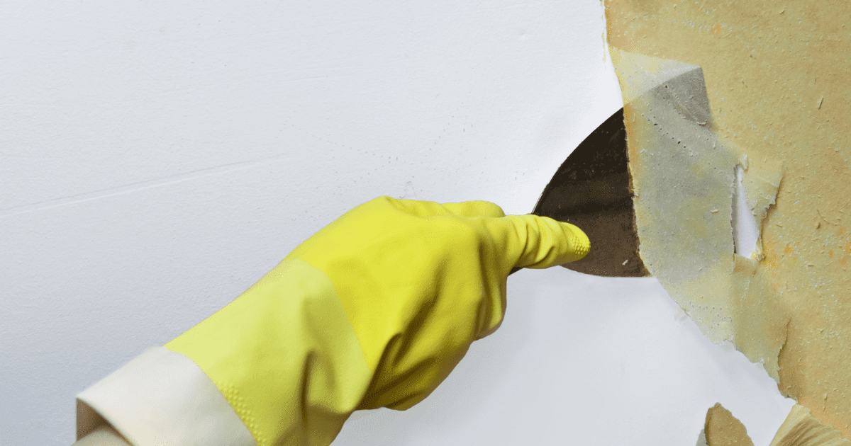 how to repair peeling drywall paper