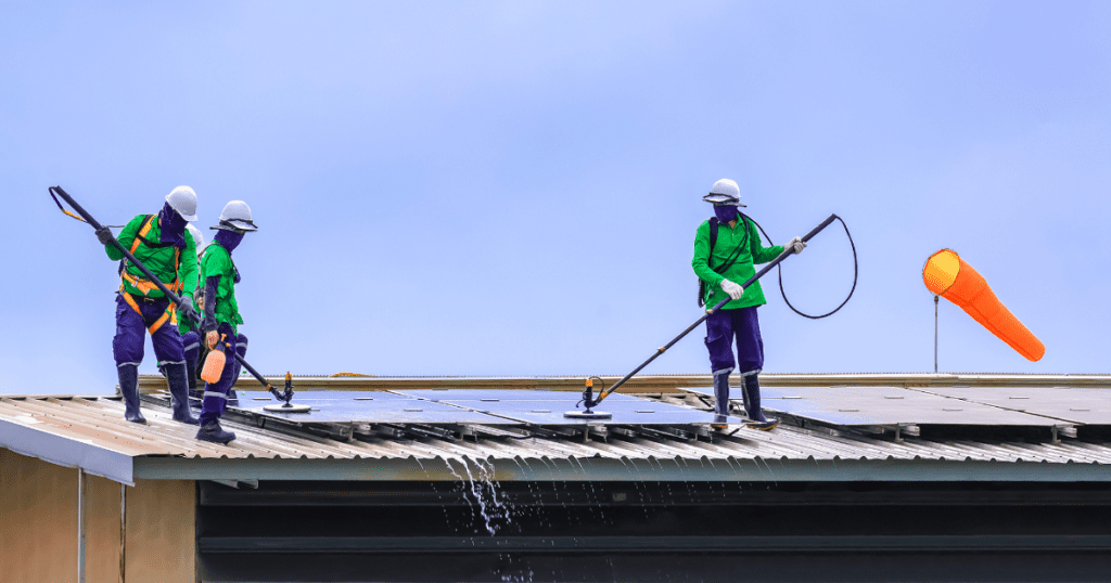 solar cleaning service