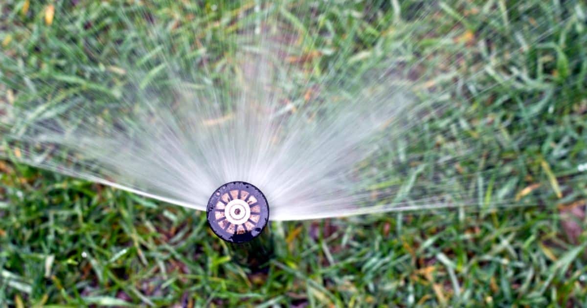 how to find a sprinkler head