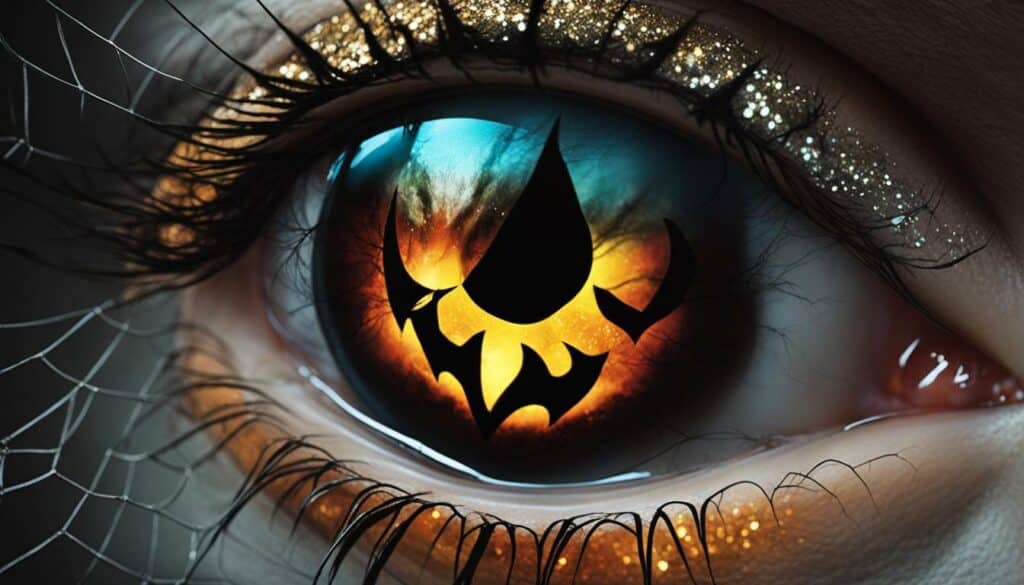 Get inspired by spooky eye decorations