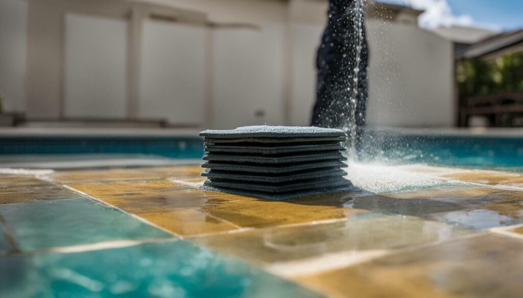 best pool tile cleaning methods