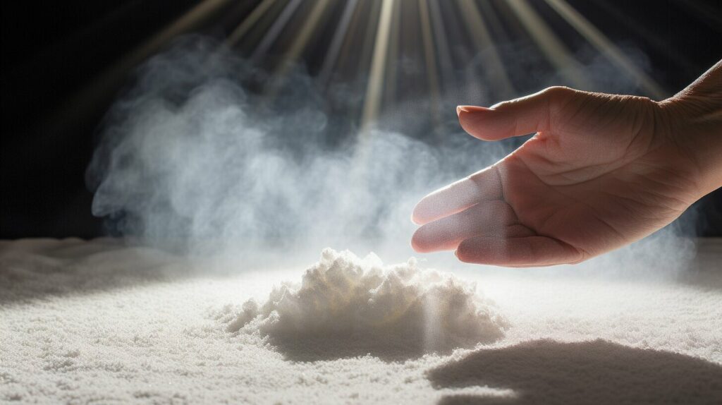 freshen carpet with baking soda