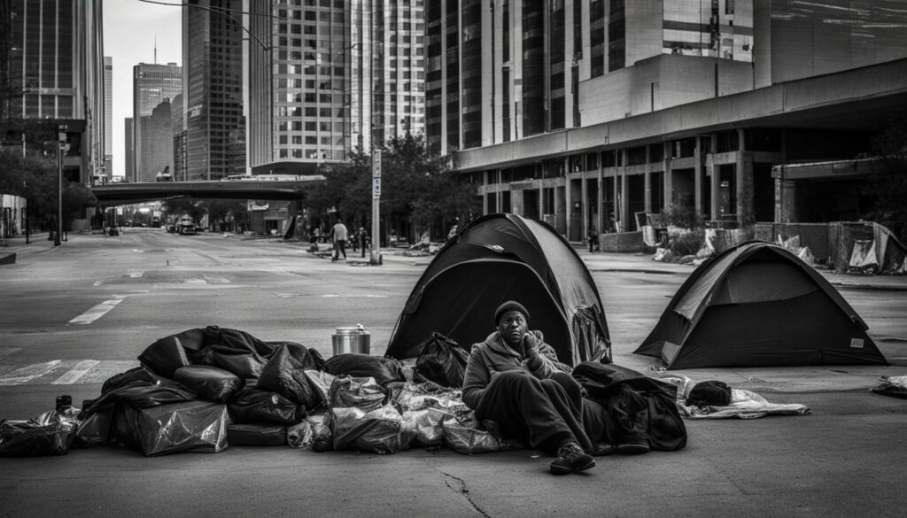 growing homeless population in Dallas