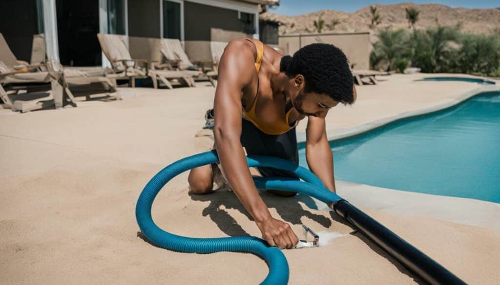 how to vacuum pool with sand filter