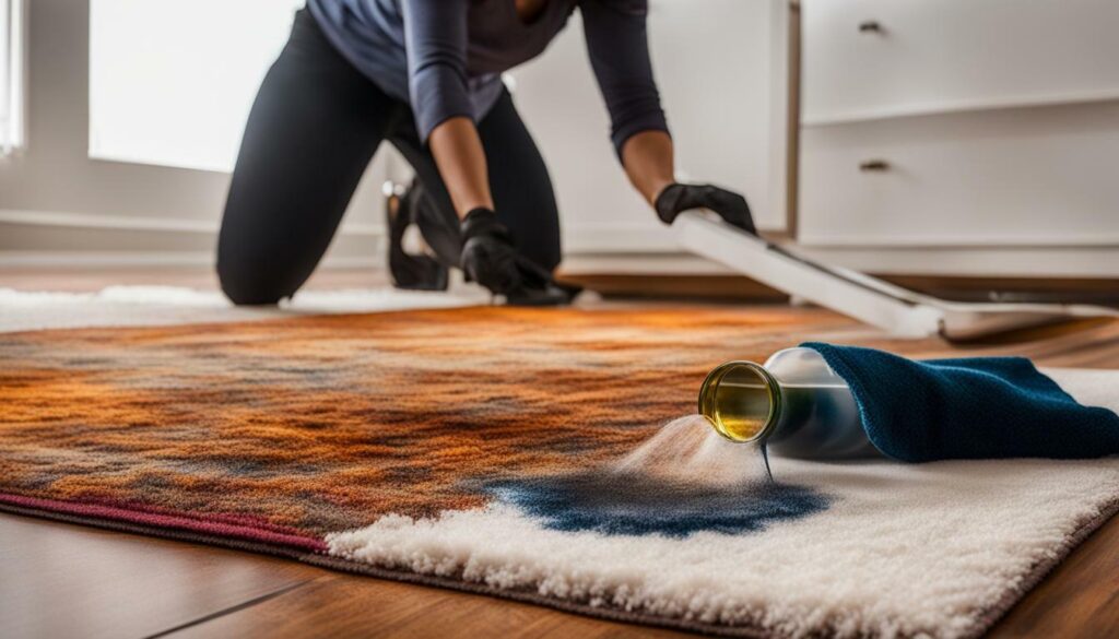 removing ink stains from carpet