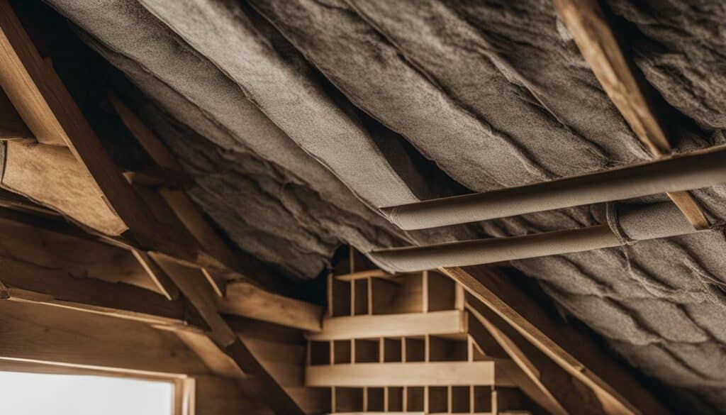 what does asbestos insulation look like in attic