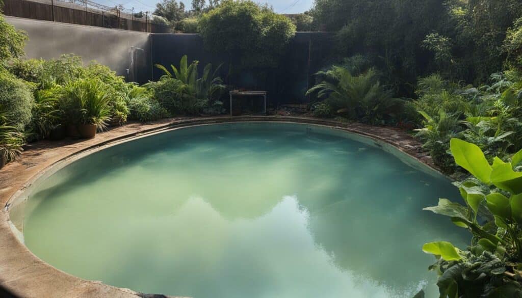 why is my pool still cloudy after shocking it