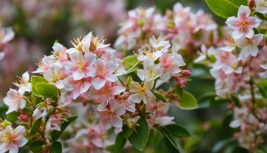 Abelia flowers