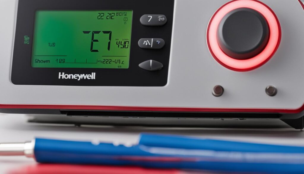 honeywell thermostat error codes