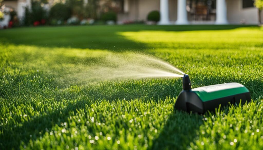 sprinkler system installation