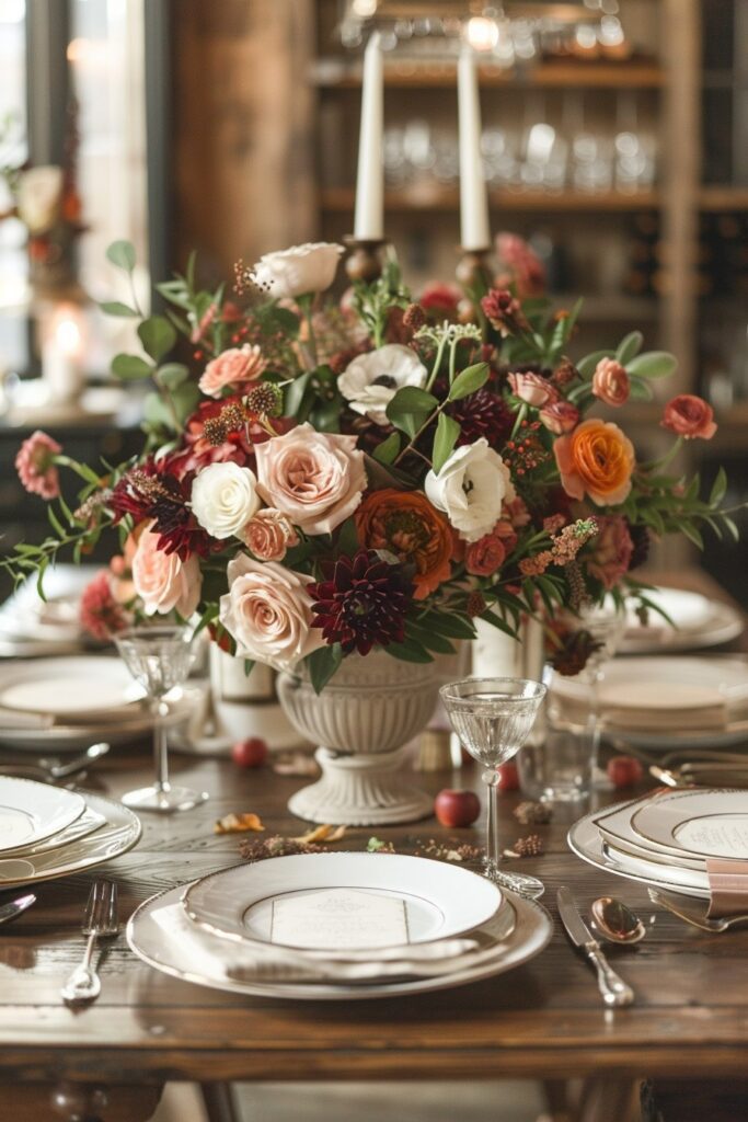 Earthy Fall Floral Displays