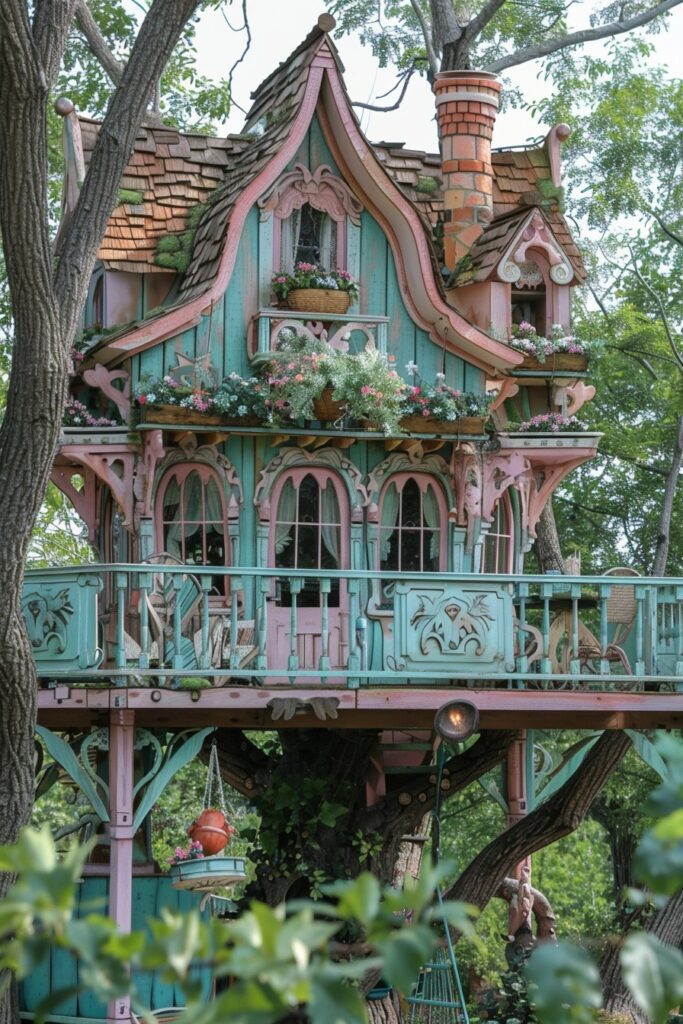 Whispering Winds: Fairytale Retreat Amongst Branches