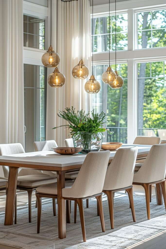 Light and Spacious Dining Areas