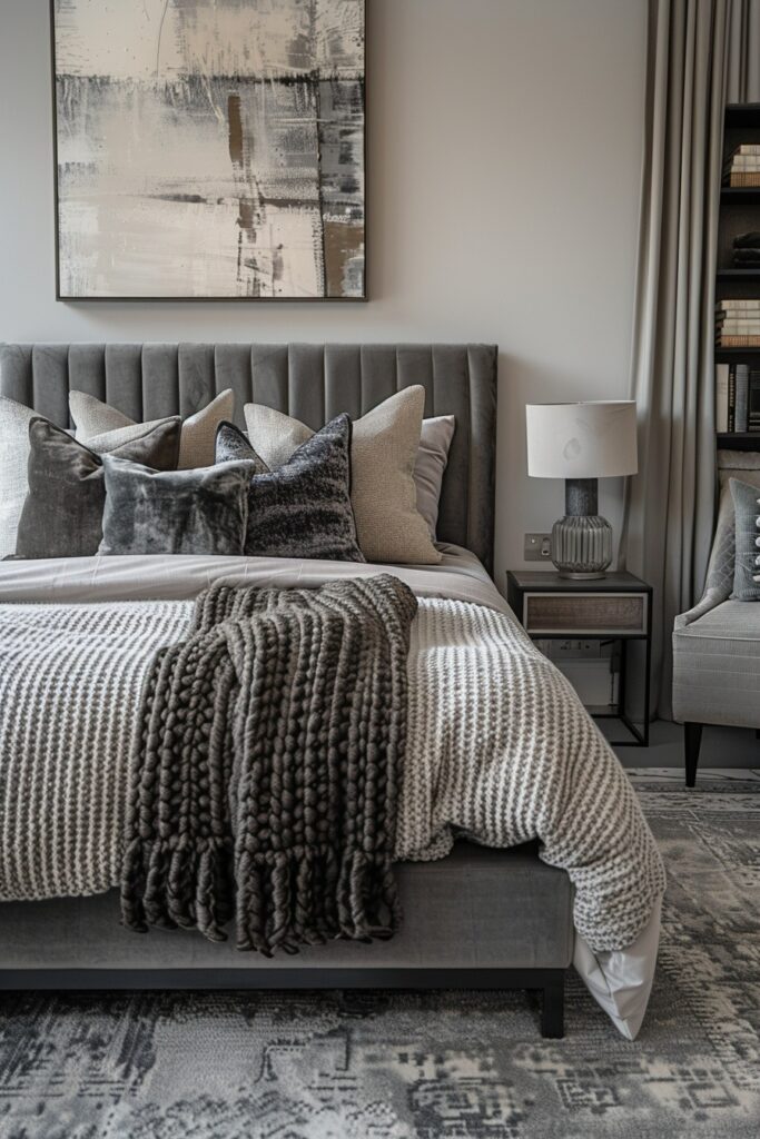 Affair in Ashen: Accenting a Grey Boho Bedroom