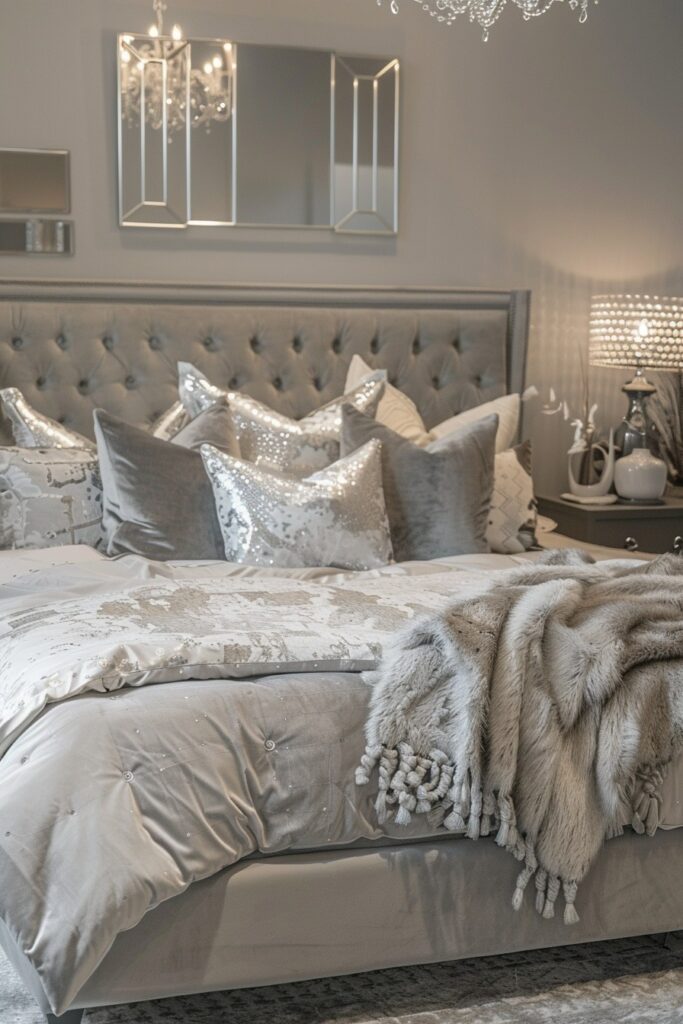 Decor's Silver Lining: Inspirations for a Grey Boho Bedroom