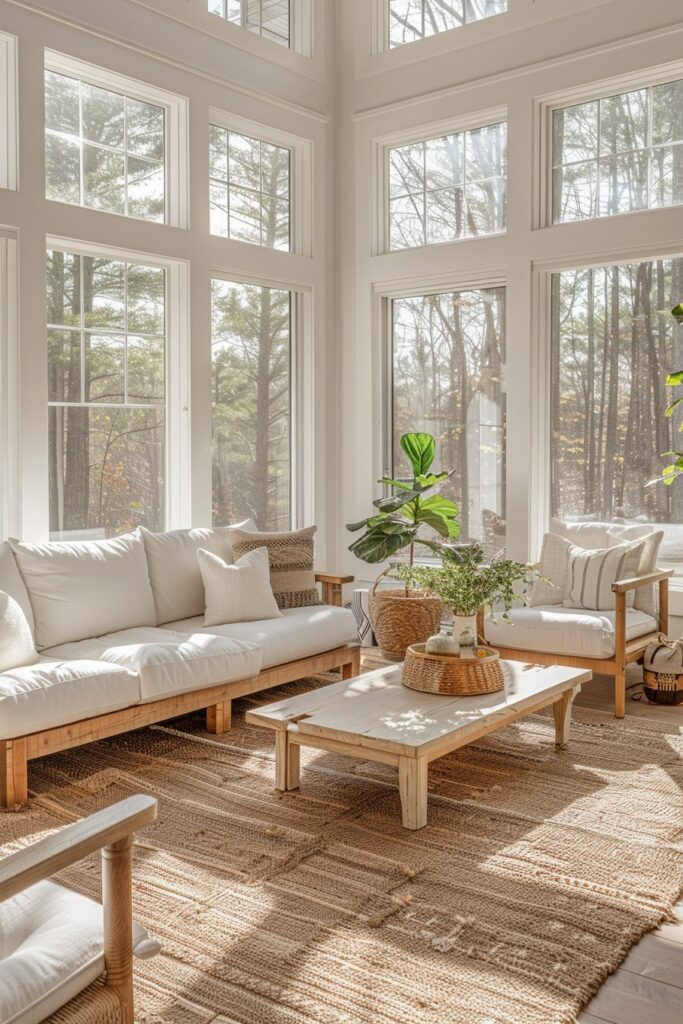 Sun-Drenched Minimalist Sunrooms