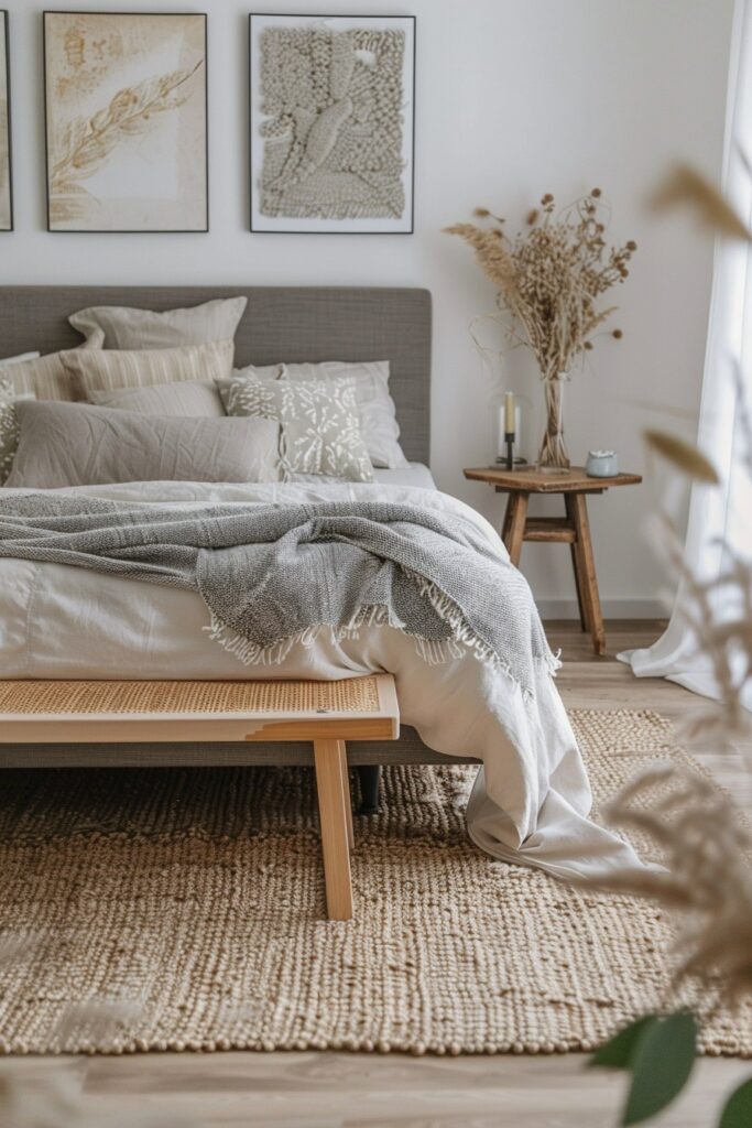 Tone of Tranquility: Decor Concepts for a Grey Boho Bedroom