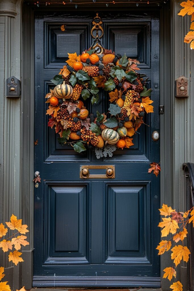 Harvest-Inspired Wreath Creations