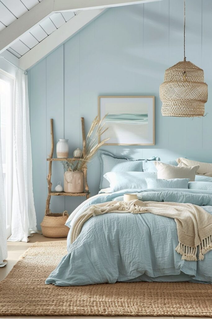 Coastal Calm: Bohemian Bedroom Retreat