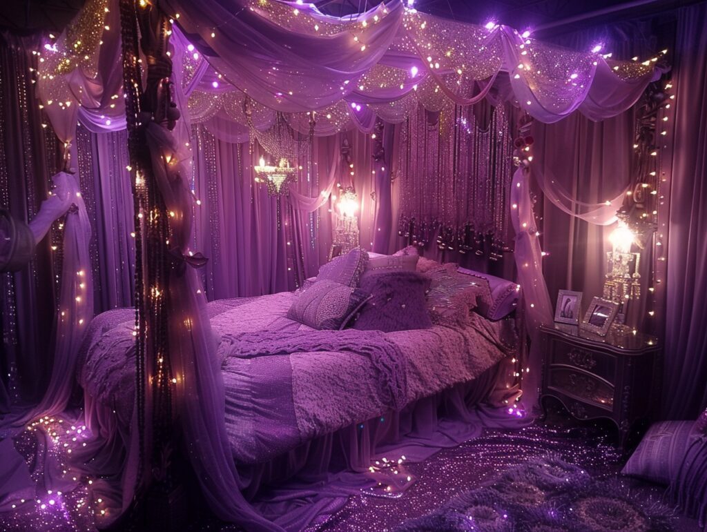 Lavender Boho Bedroom Ideas