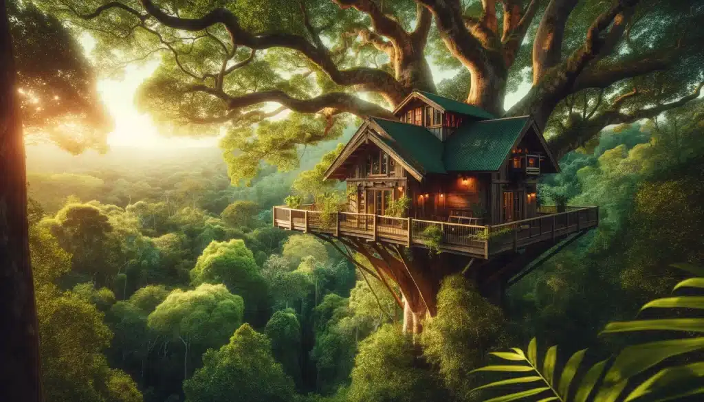 treehouses