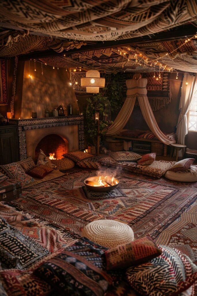 Boho Firepit Dreams