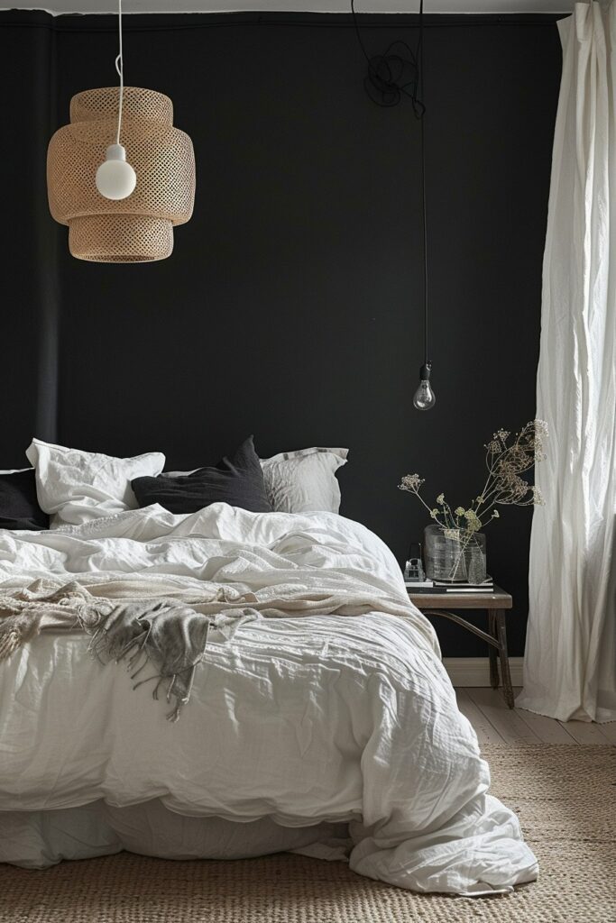 Black and Pastel Serenity