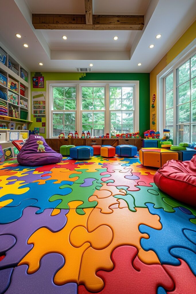 Creative Puzzle Flooring