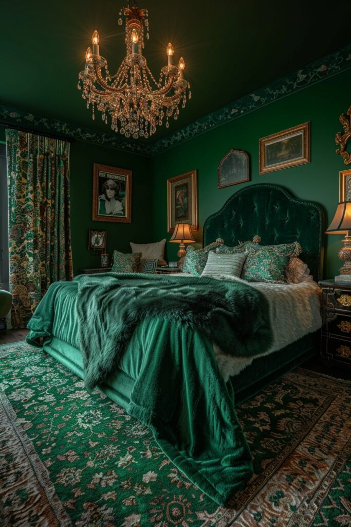 Lush Deco: Plush Emerald Textures