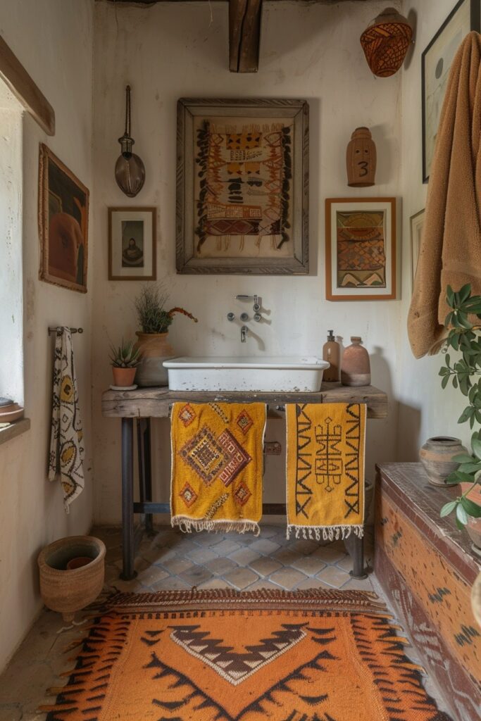 Artistic Flair: Art in Boho Decor