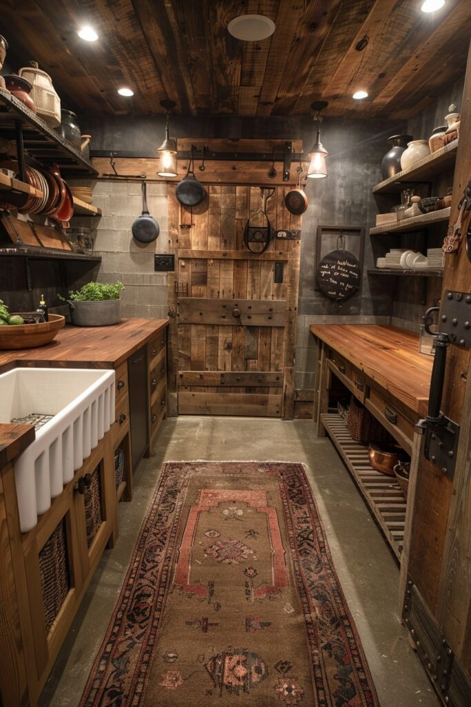 Rustic Kitchen Charm