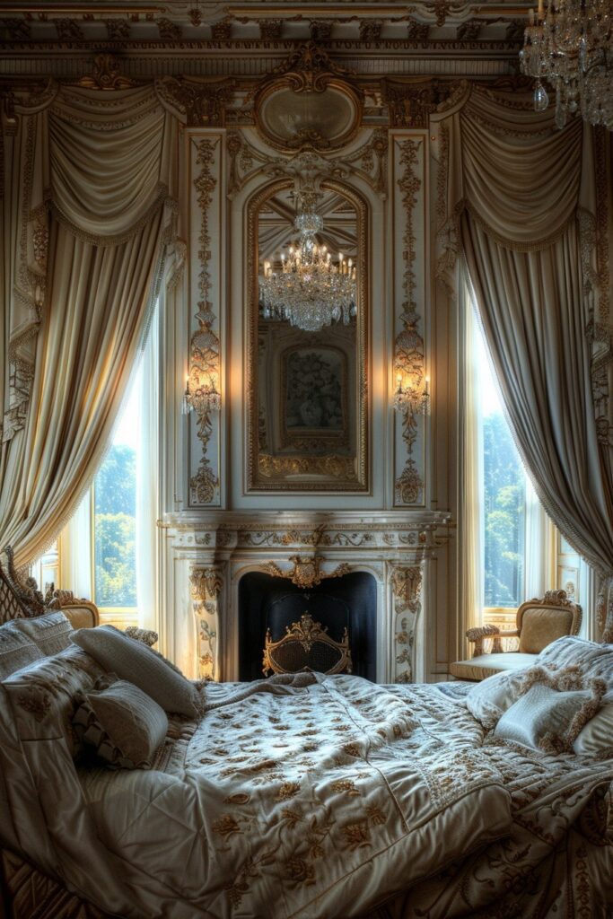 Luxurious Comfort: Elegant Bedroom Fireplaces