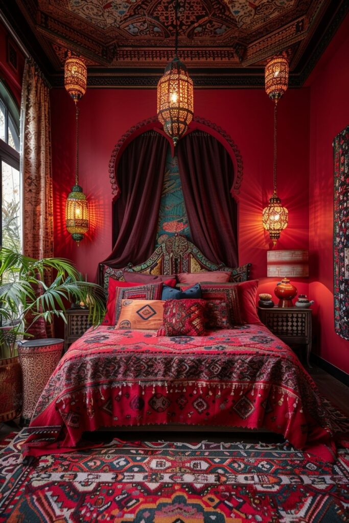 Moroccan Boho Splendor Room