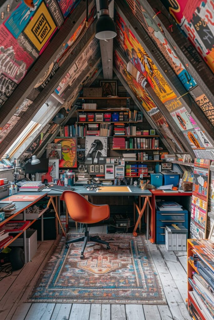 Graphic Designer's Attic Studio