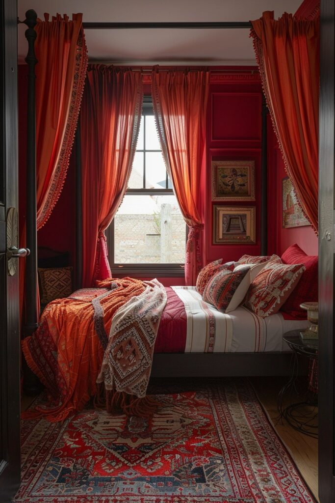 Scarlet Boho Haven