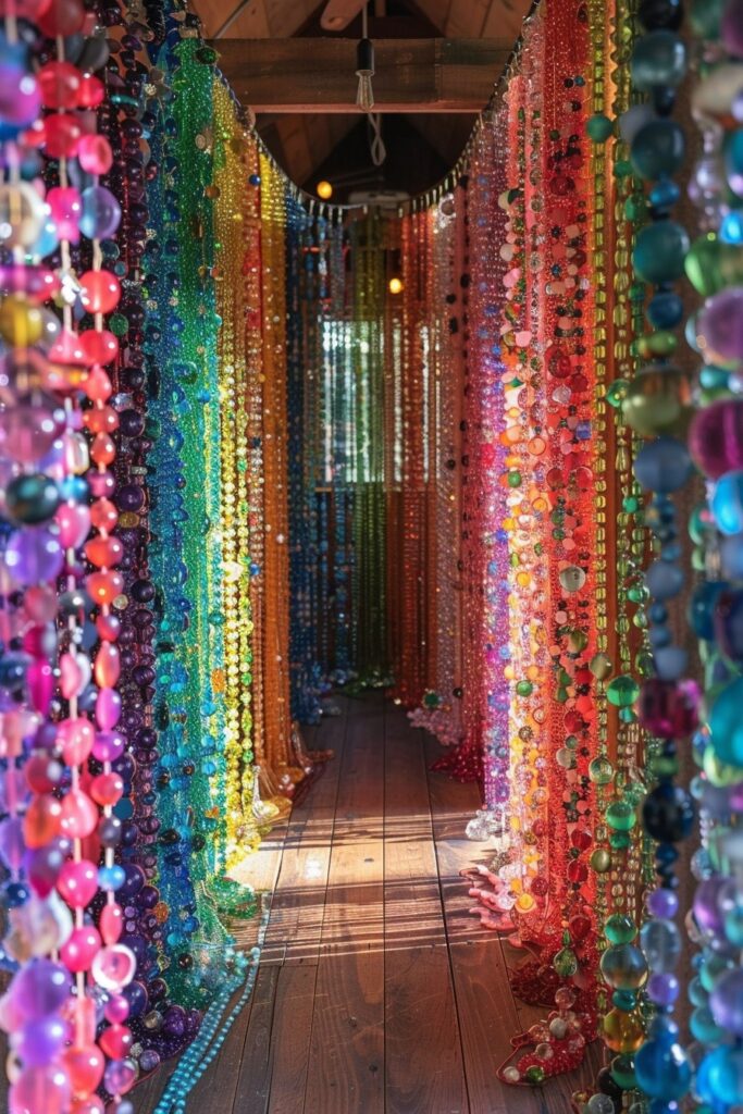 Whimsical Bead Curtains