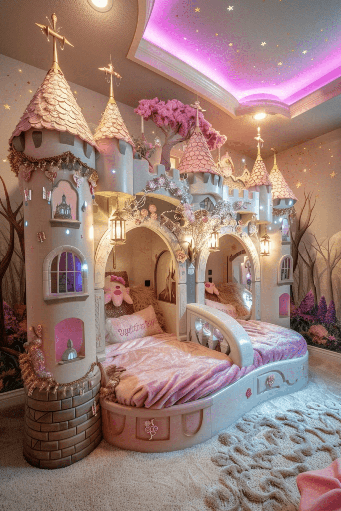 Enchanted Castle Boho Room for Kids