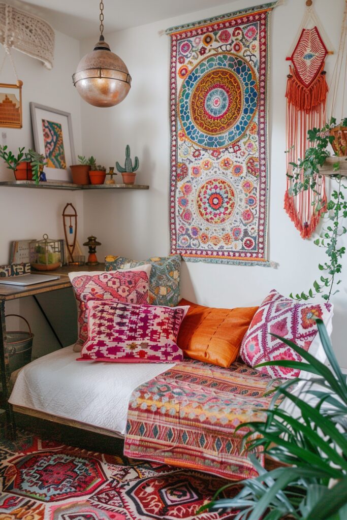 Amplified Boho Style: Small Space Decorating Tips