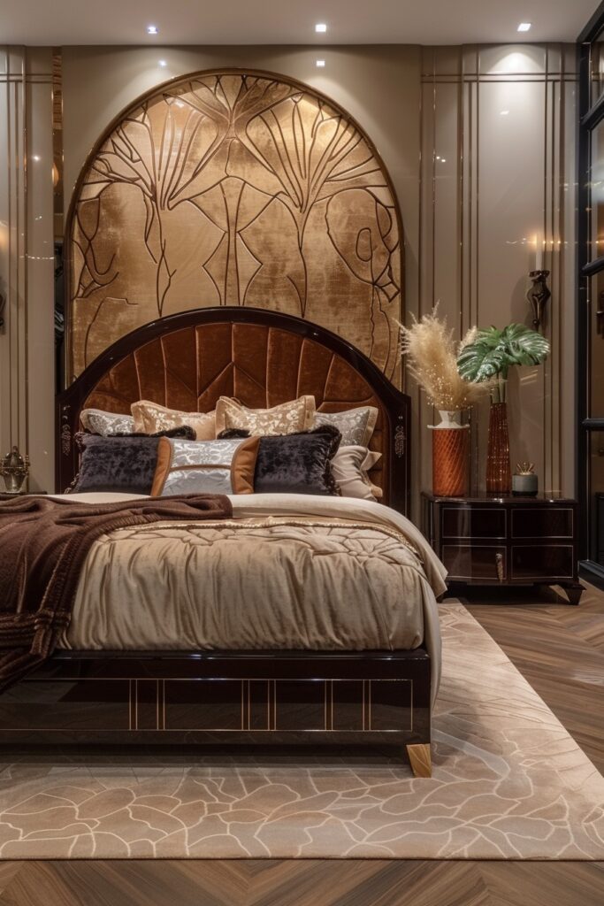 Art Deco Elements for Glamorous Bedrooms