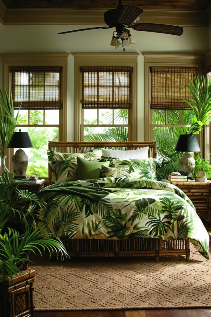 Beige Tropical Retreat