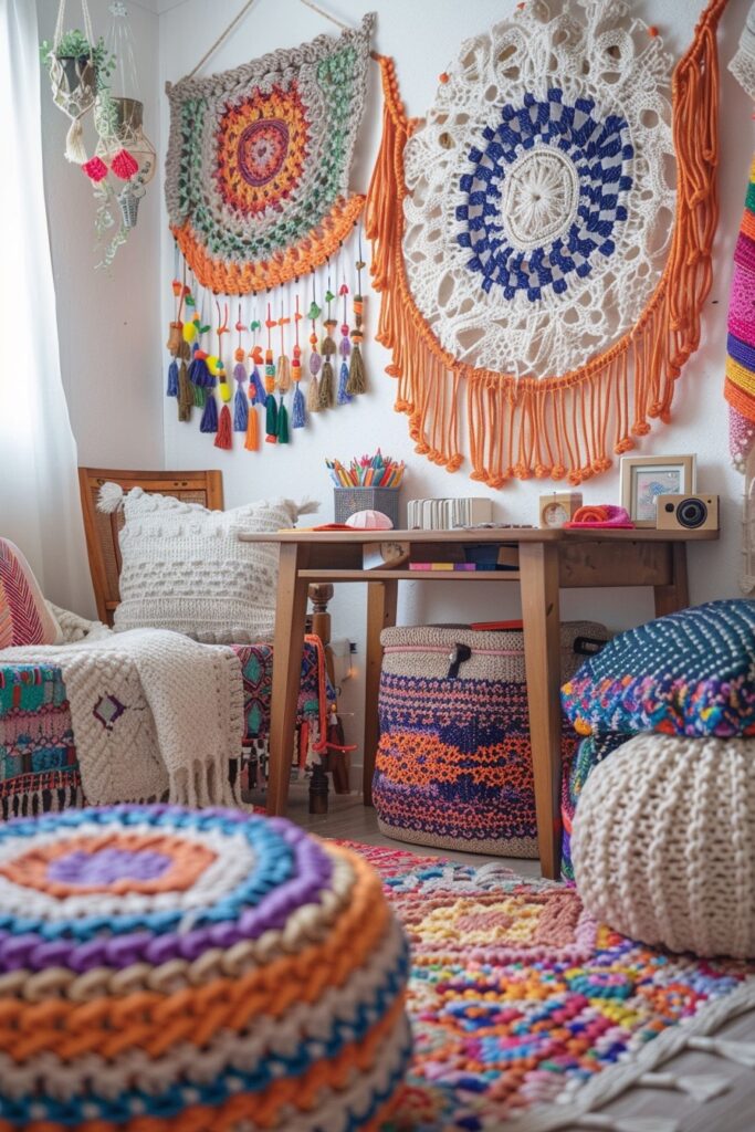 Bohemian Crochet Corner