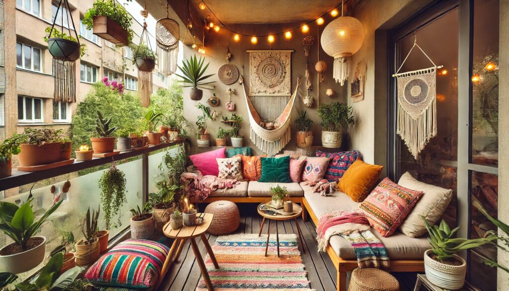 Boho Balcony Vibes